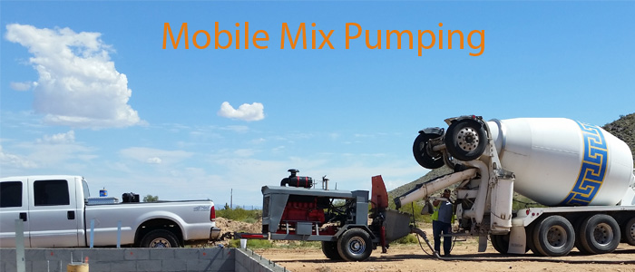 Mobile Mix - Concrete Pumping